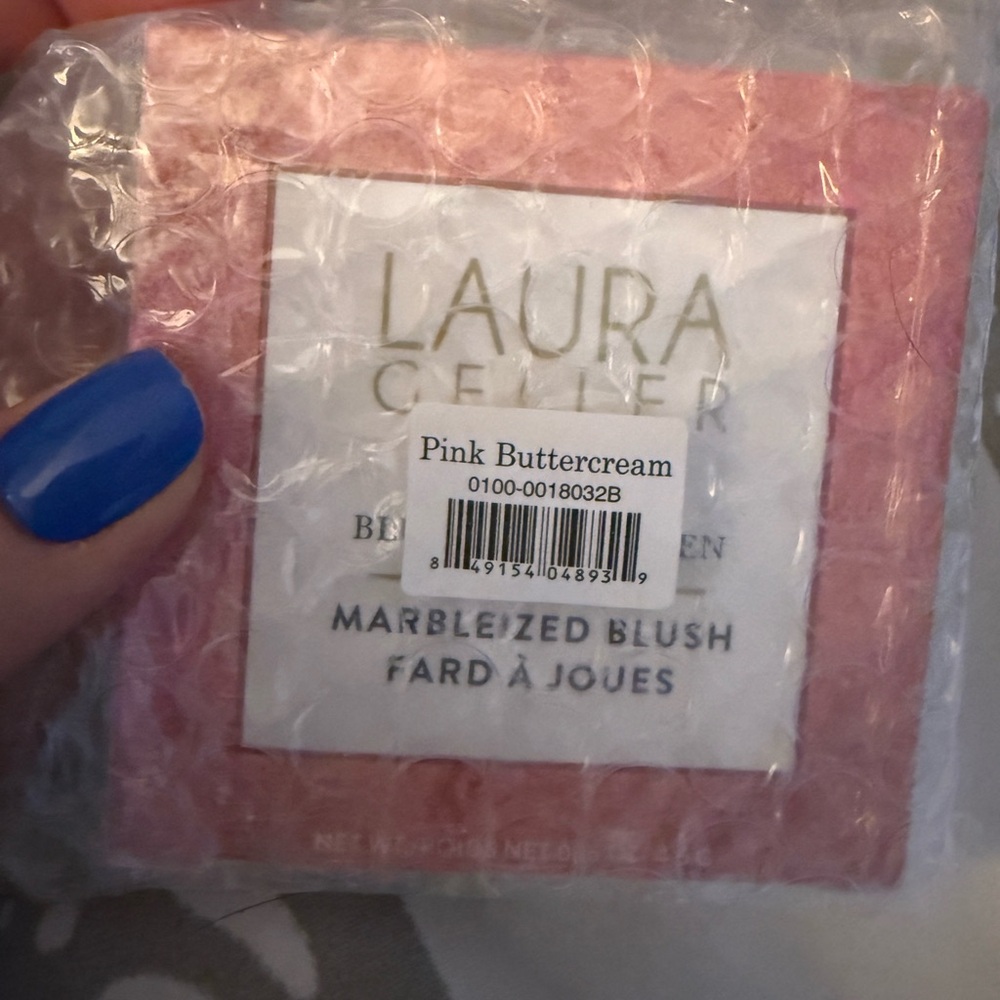 Laura Geller Marbleized Blush in Pink Buttercream